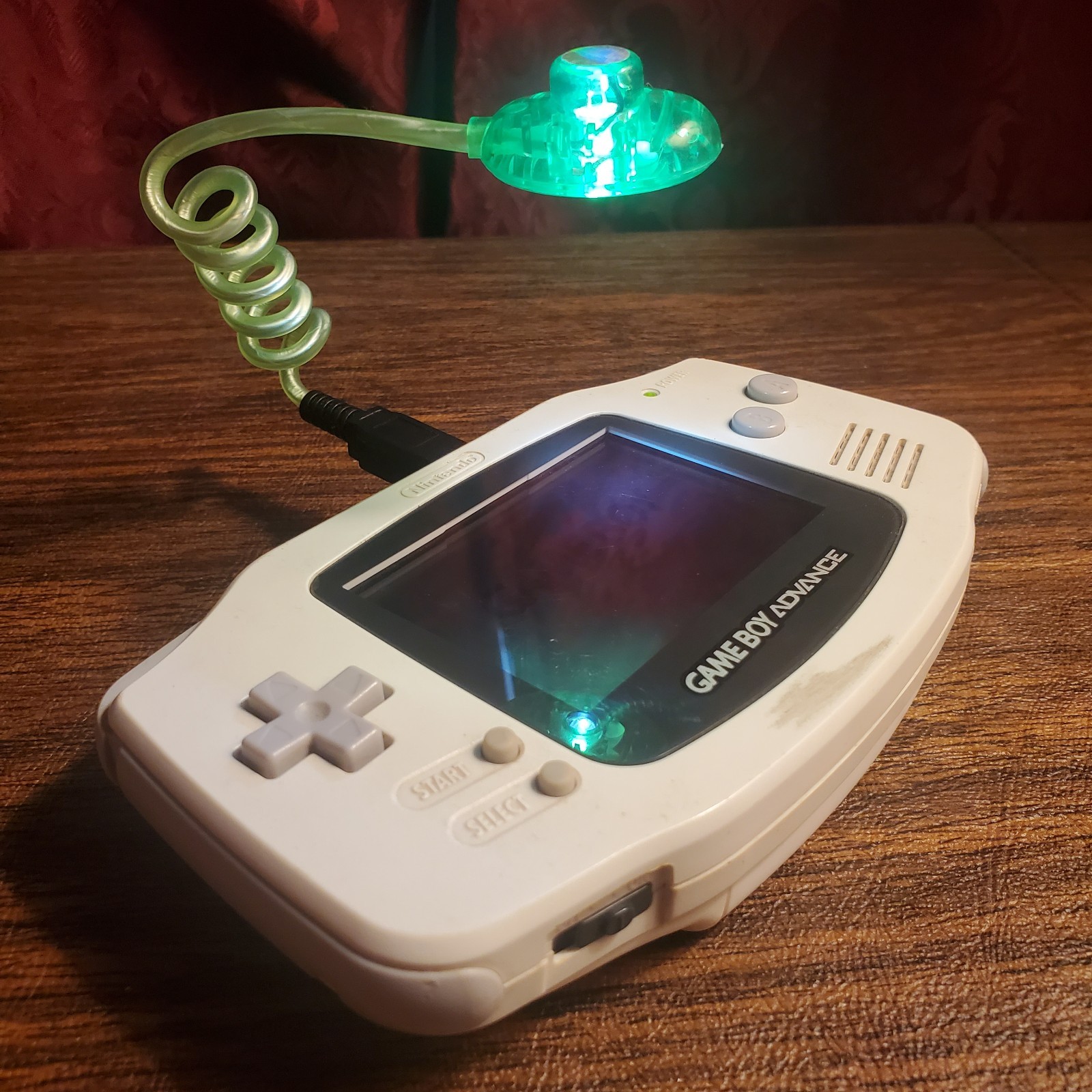 GBA Night Light for Nintendo Gameboy Advance GBA Illumination Attachment GREEN