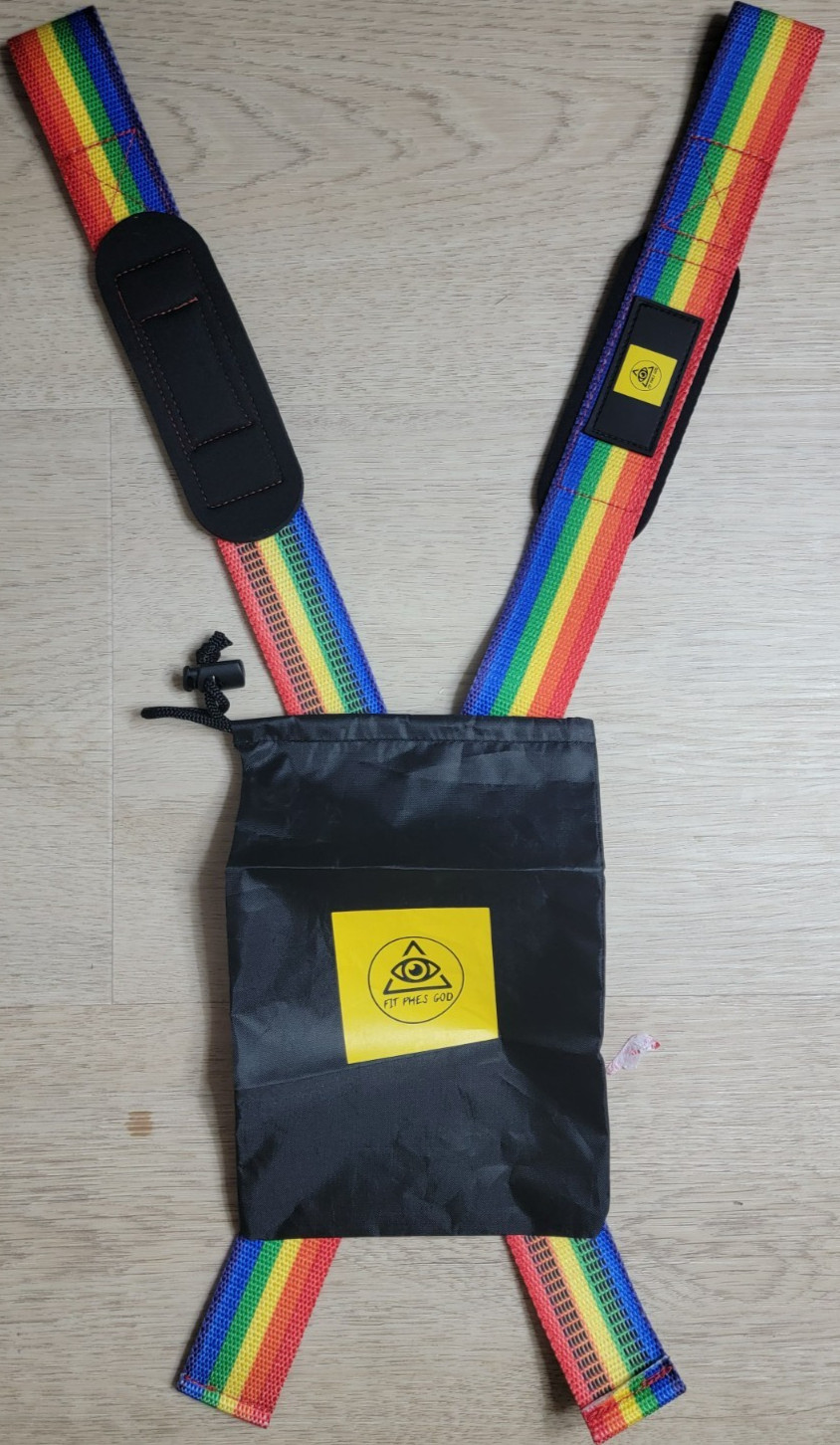 2 Workout Class Rainbow Straps Gym Multi Colored