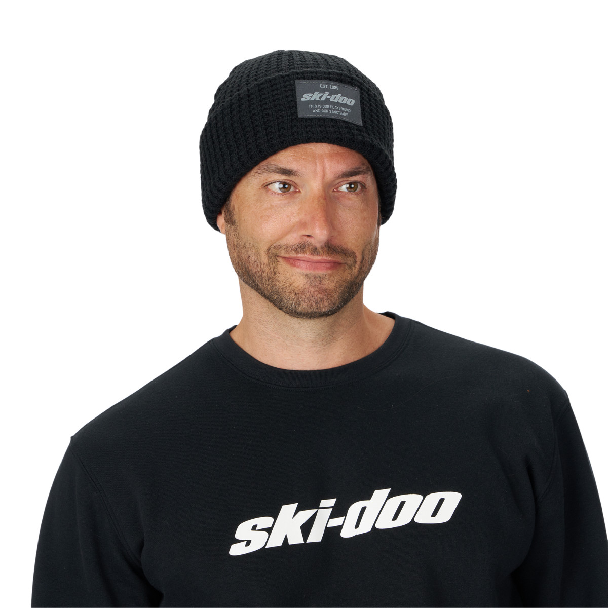 CAN-AM 4548320090 - Ski-Doo Unisex Chunky Beanie Hat