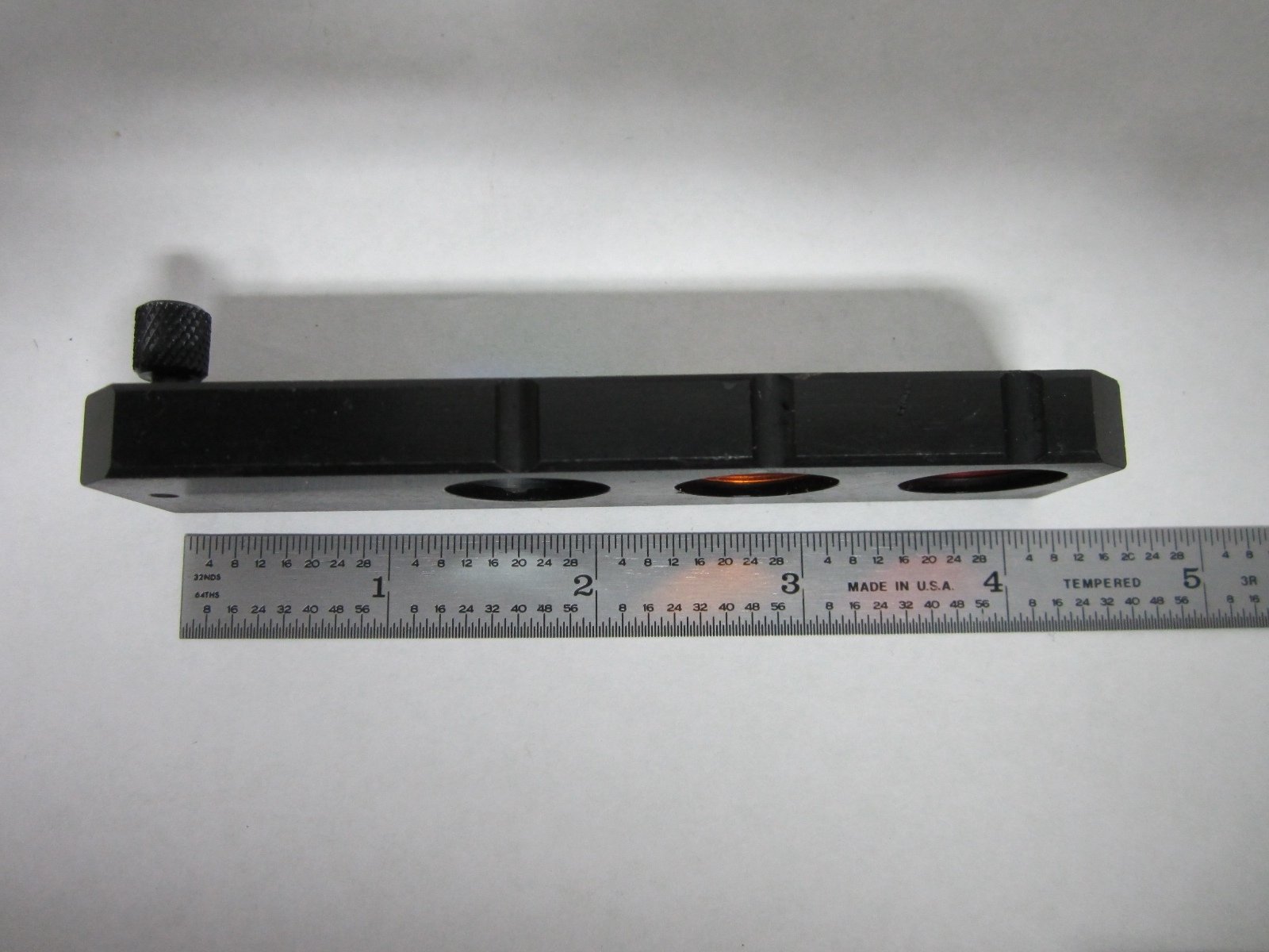 MICROSCOPE PART FILTER SLIDE OPTICS BIN#L2-08