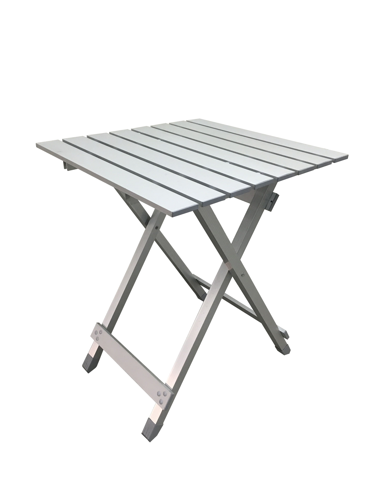 Camping Furniture Outdoor Table Picnics Backyard Lightweight Fold Table, Silver