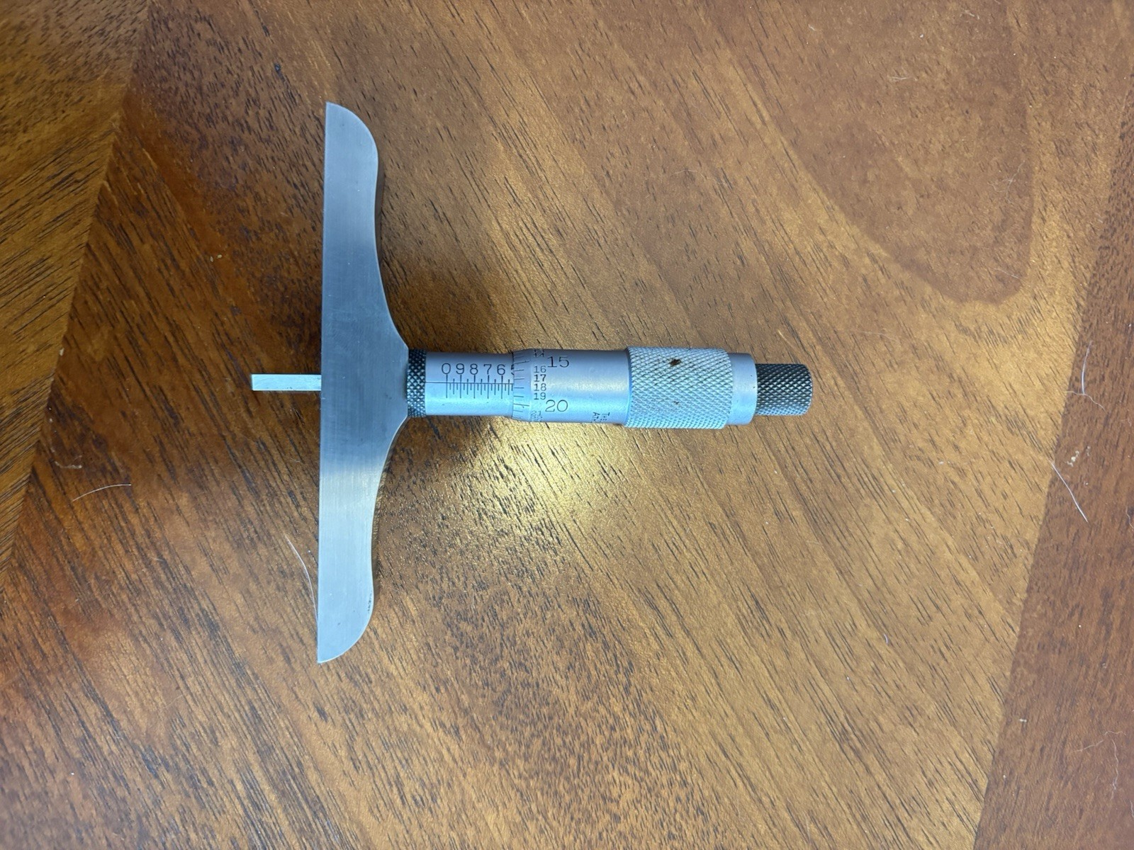 STARRETT 0-6 Inch DEPTH MICROMETER SET NO 449. Is Missing The 3 To 4 Blade