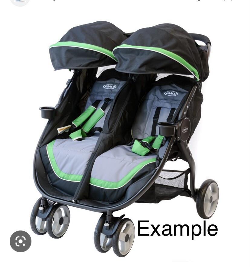 Graco Fast Action Fold Duo Double stroller Replacement Parent Tray Drink T79