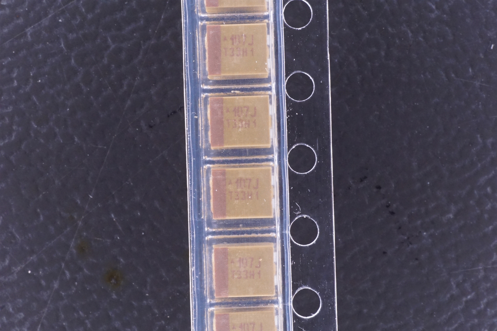 Lot of 10 TAJB107K006R AVX Capacitor Tantalum 100uF 6.3V 10% SMT B Case 3528-21