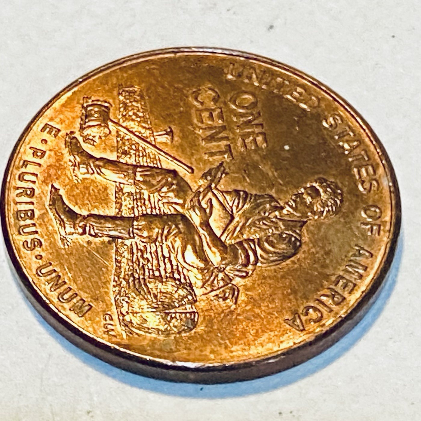 2009 lincoln memorial penny NO MINT MARK Error RARE