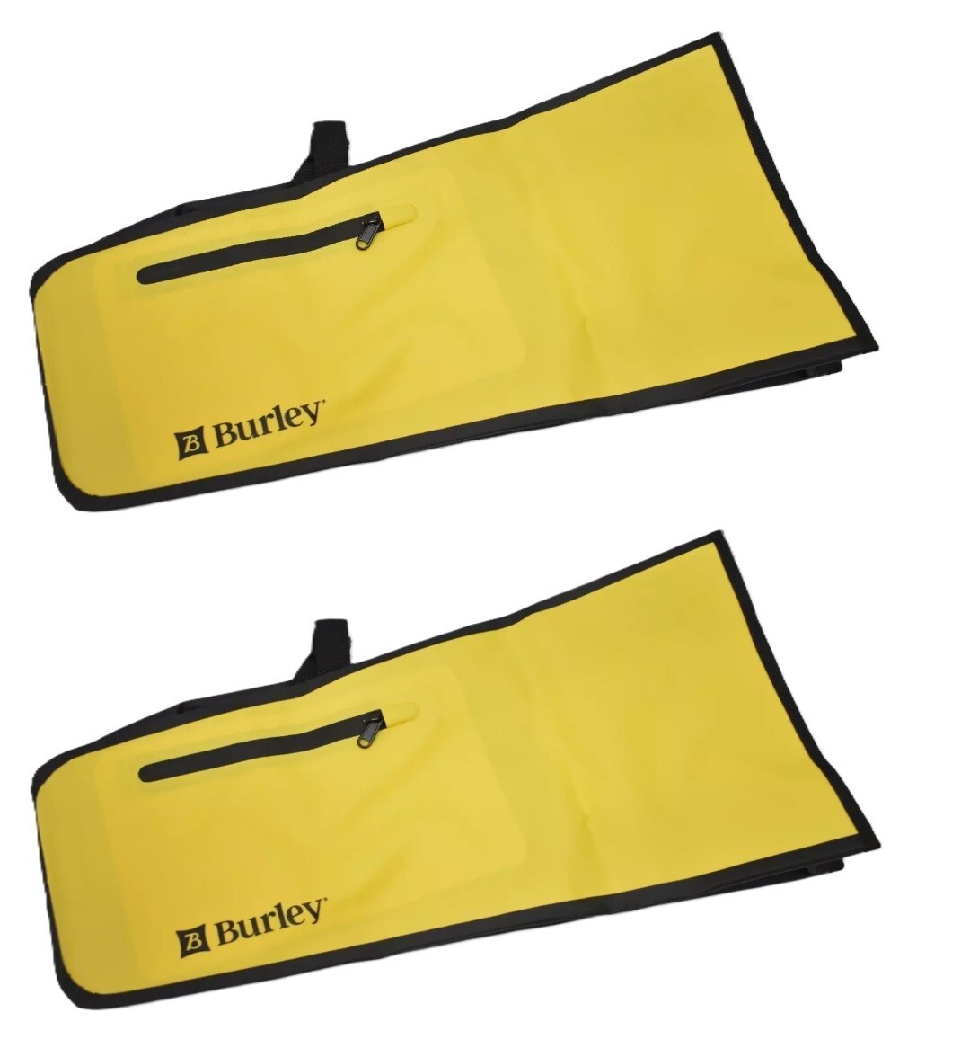 Burley Waterproof Pannier Bag Yellow 22L Rack Mount Cycling Durable Storage 2 Pk