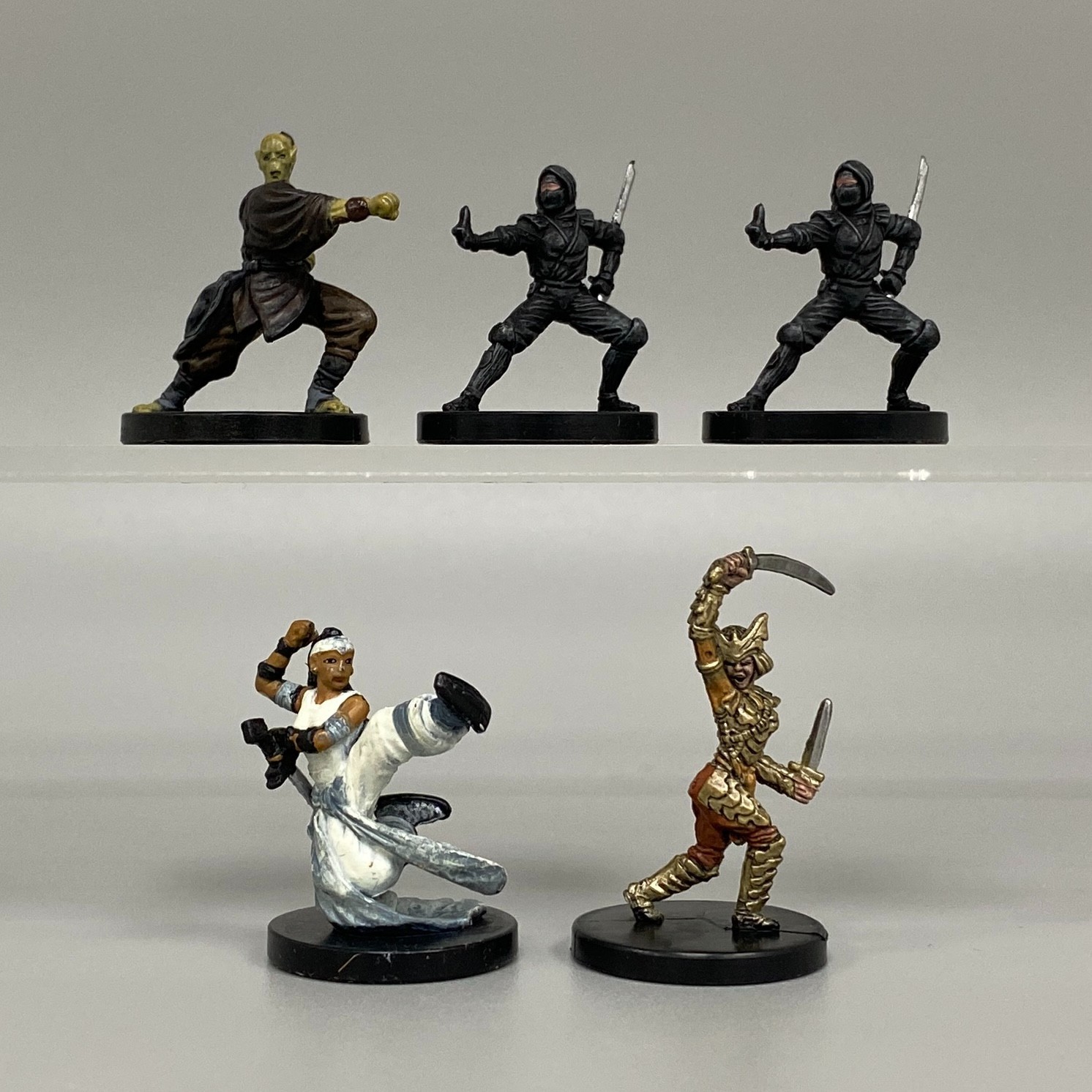 5 DUNGEONS & DRAGONS MINIATURES BUNDLE D&D FANTASY ROLEPLAYING GAME ORIENTAL