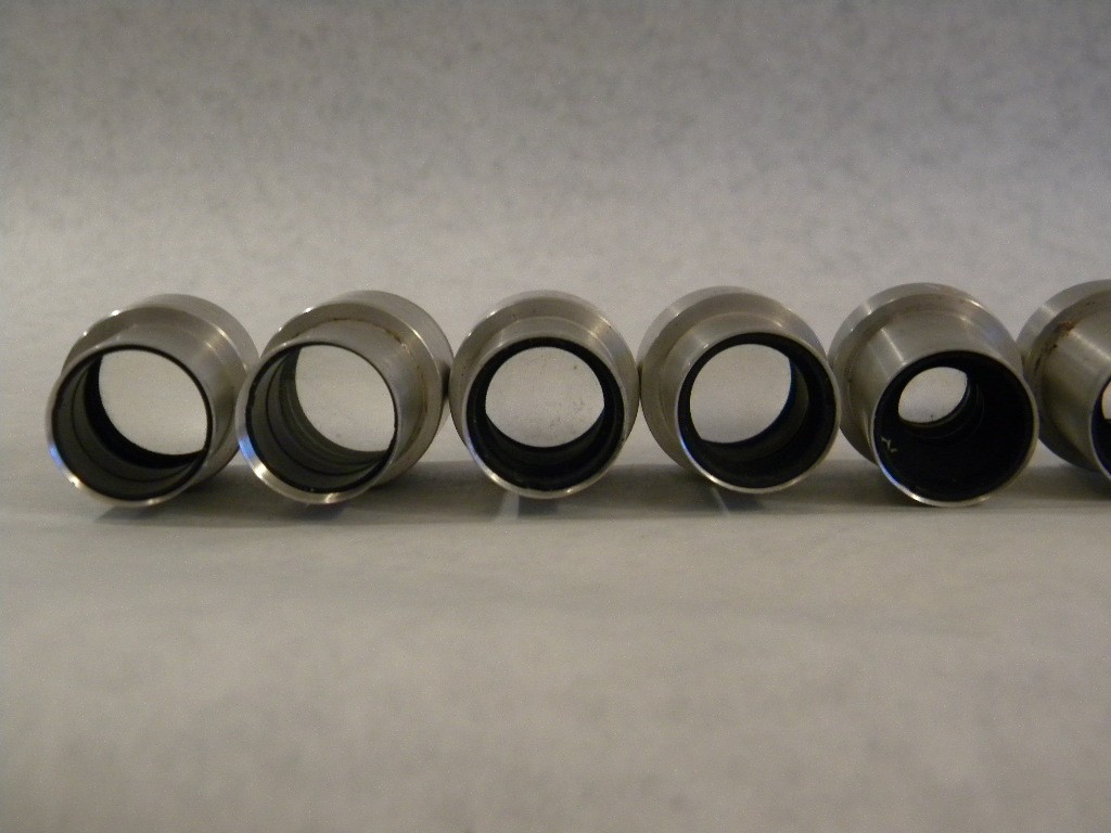 B&L Microscope Eyepiece Set 10x 15x 20x (3 Pair)