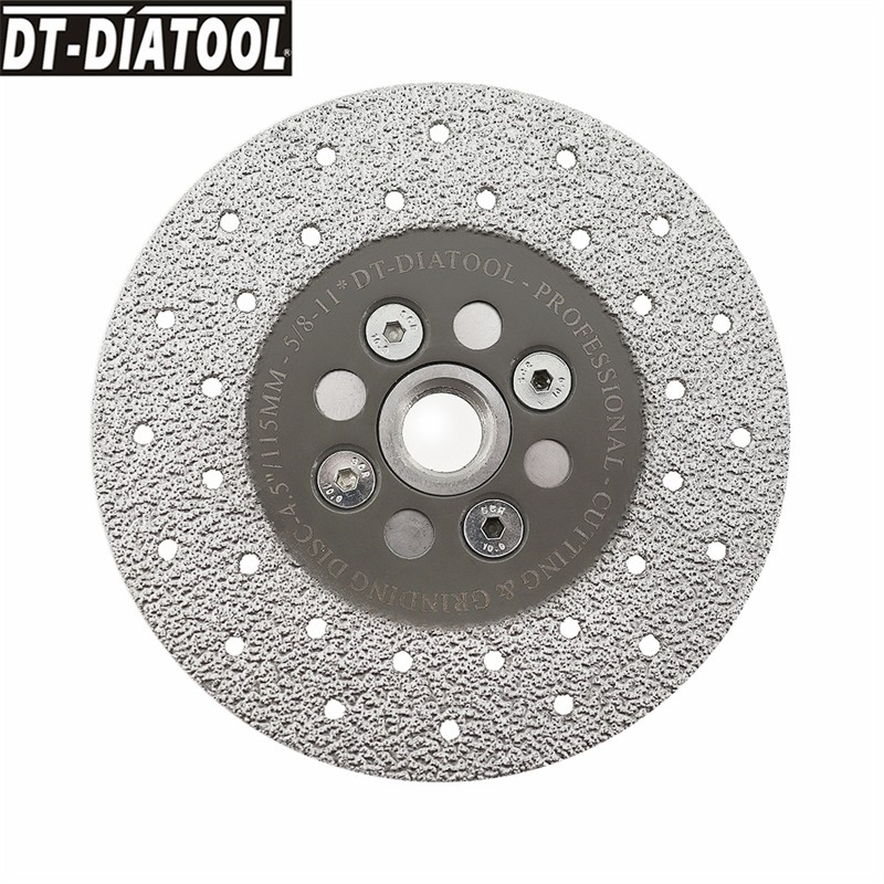 1pc Double Sided Vacuum Brazed Diamond Cutting & Grinding Disc 5/8-11 Marble