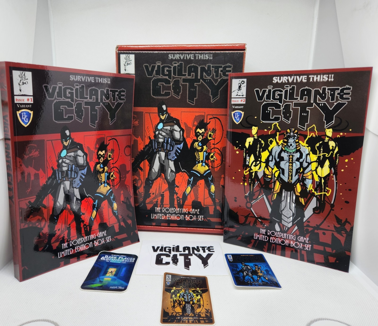 Vigilante City Survive This Roleplaying Game Limited Edition Box Set Issue 1 #1