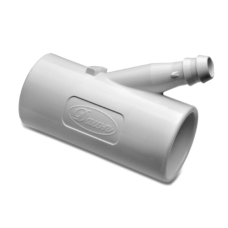 Dawn Industries SY-007, 3/4" x 1/2" PVC x Funny Pipe Wye, KwikSlip (SY007)