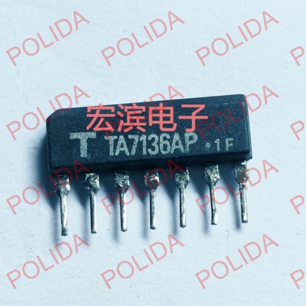 1PCS  IC TOSHIBA SIP-7 TA7136AP