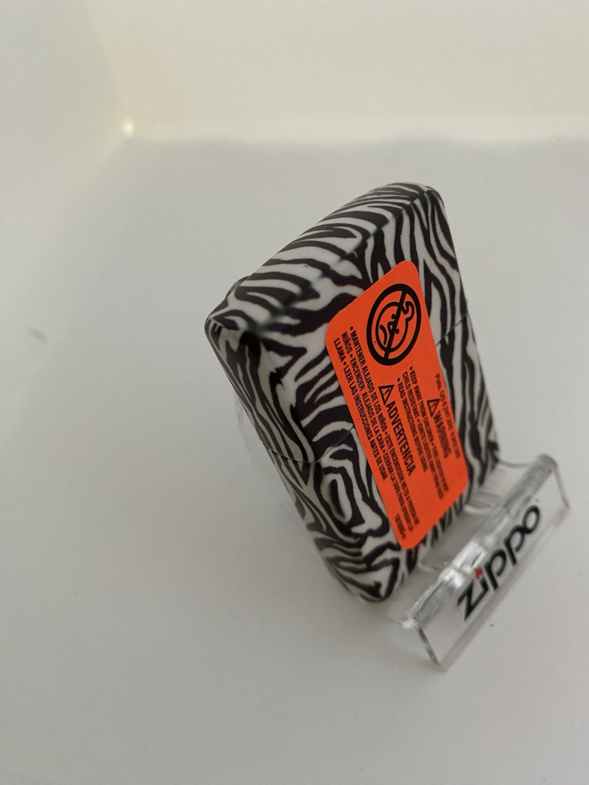 Zippo 540 Wrap Zebra On A 2022 Lighter