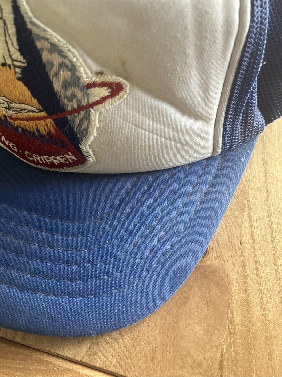 VINTAGE SPACE SHUTTLE COLUMBIA YOUNG CRIPPEN MESH HAT SnapBack