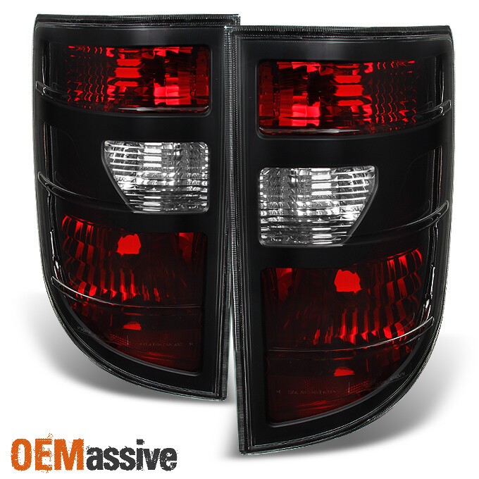 Fit 06-08 Honda Ridgeline Dark Red Tail Lights L+R Replacement