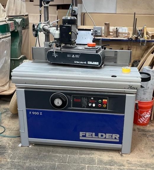Felder F900Z with vario 6 power feeder