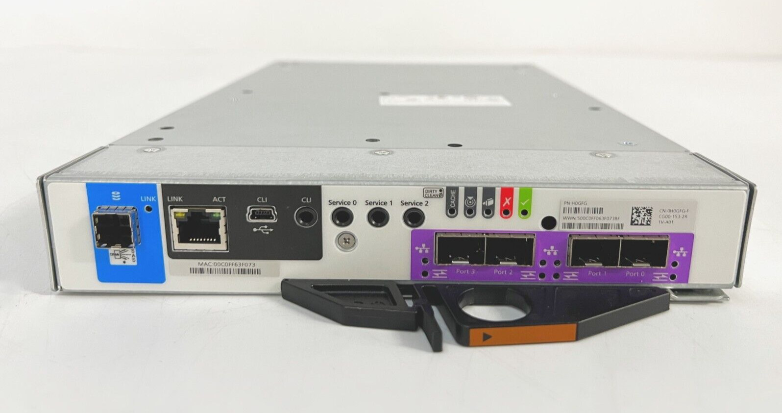 Dell H0GFG ME40XX Quad Port 16GB FC 10GB ISCSI SFP+ Controller - 3 Year Warranty