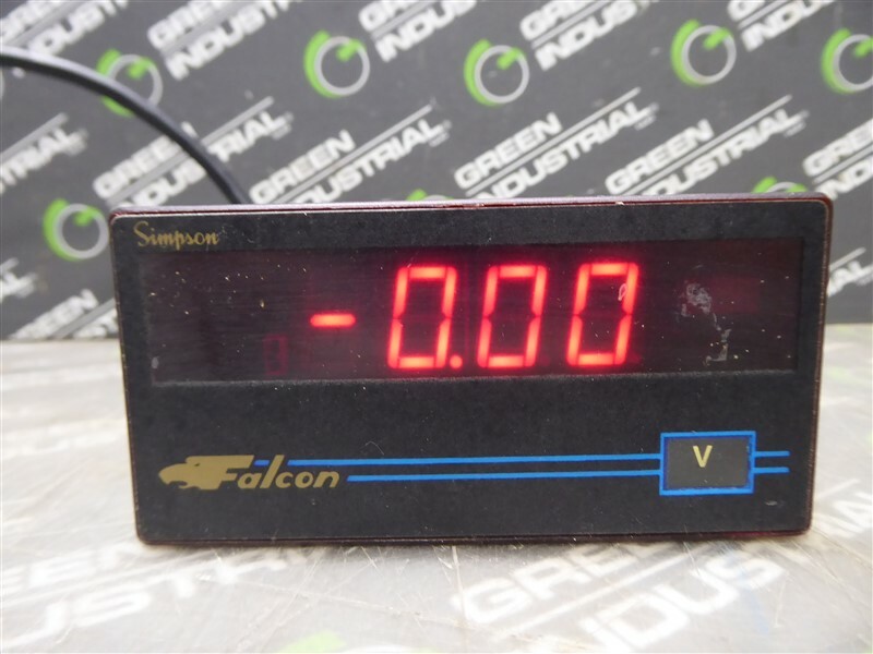 USED Simpson F-35-1-13-0 Digital Voltage Indicator