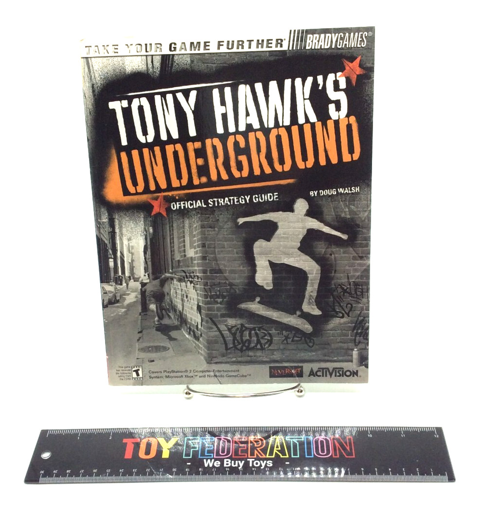 TONY HAWK'S UNDERGOUND OFFICIAL STRATEGY GUIDE By Doug Walsh