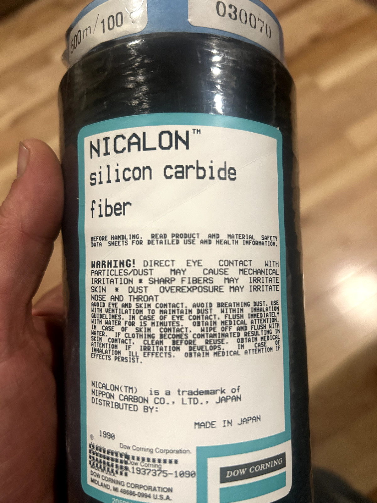 Nicalon / Silicon Carbide Fiber -Spool