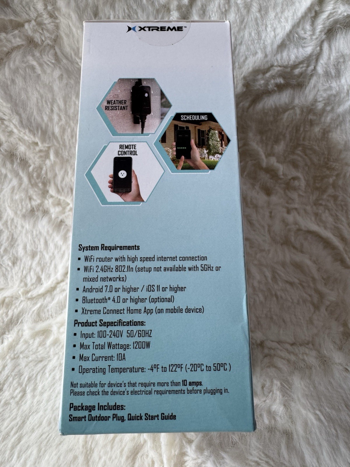 Xtreme Connected Home Smart WiFi Outdoor Plug