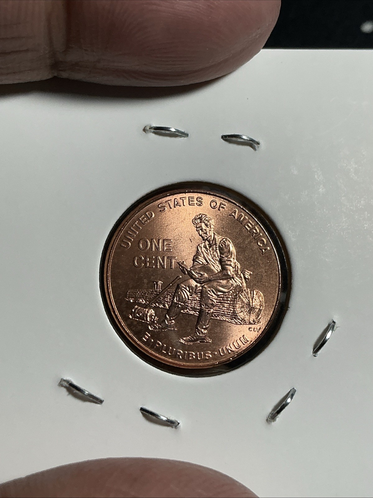 2009 P Lincoln Commemorative Cent Formative Years - BU Single Coin