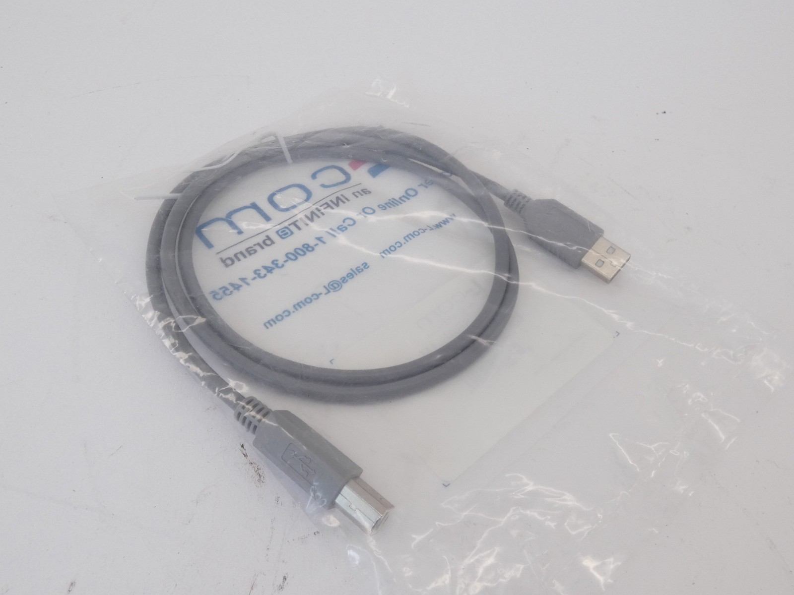 L-Com ECUSBAB-1M Deluxe USB Cable - NEW Surplus!