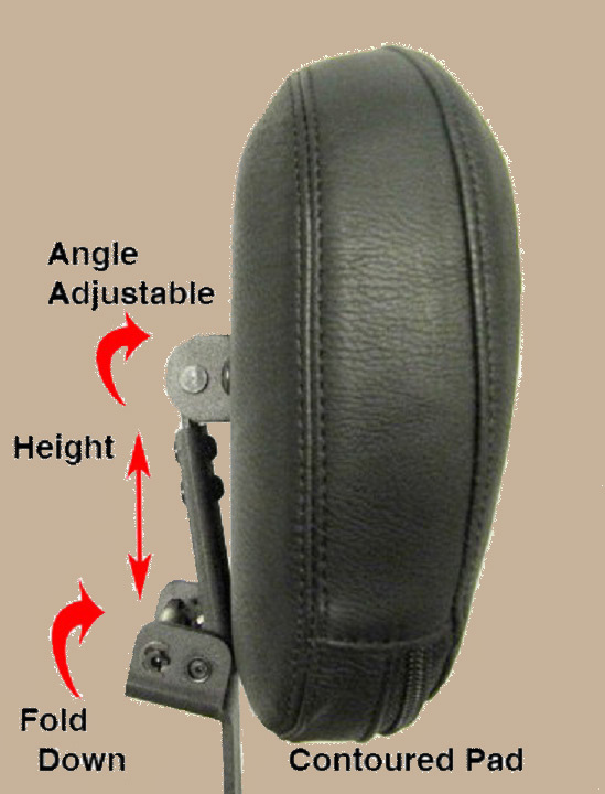 Adjustable Driver's Backrest for 1998-2003 Honda Shadow Ace VT750