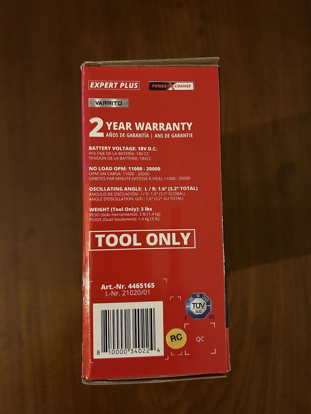 Einhell 18v Cordless Multifunctional Tool - NEW - Unopened in Box