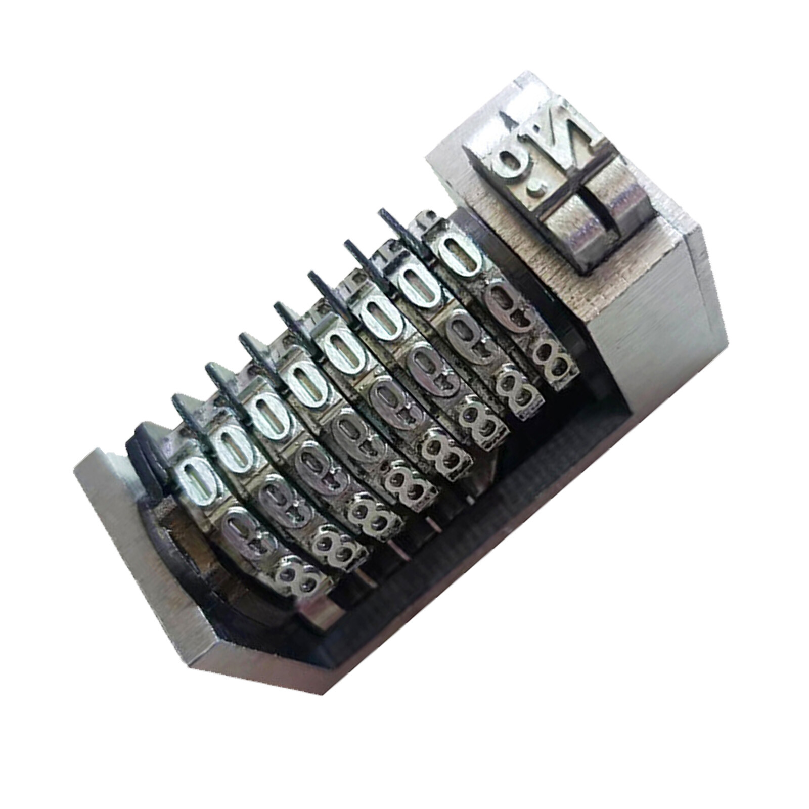 6 Digits Numbering Machine Forward for Letterpress Number Coding 4X8 Cicero
