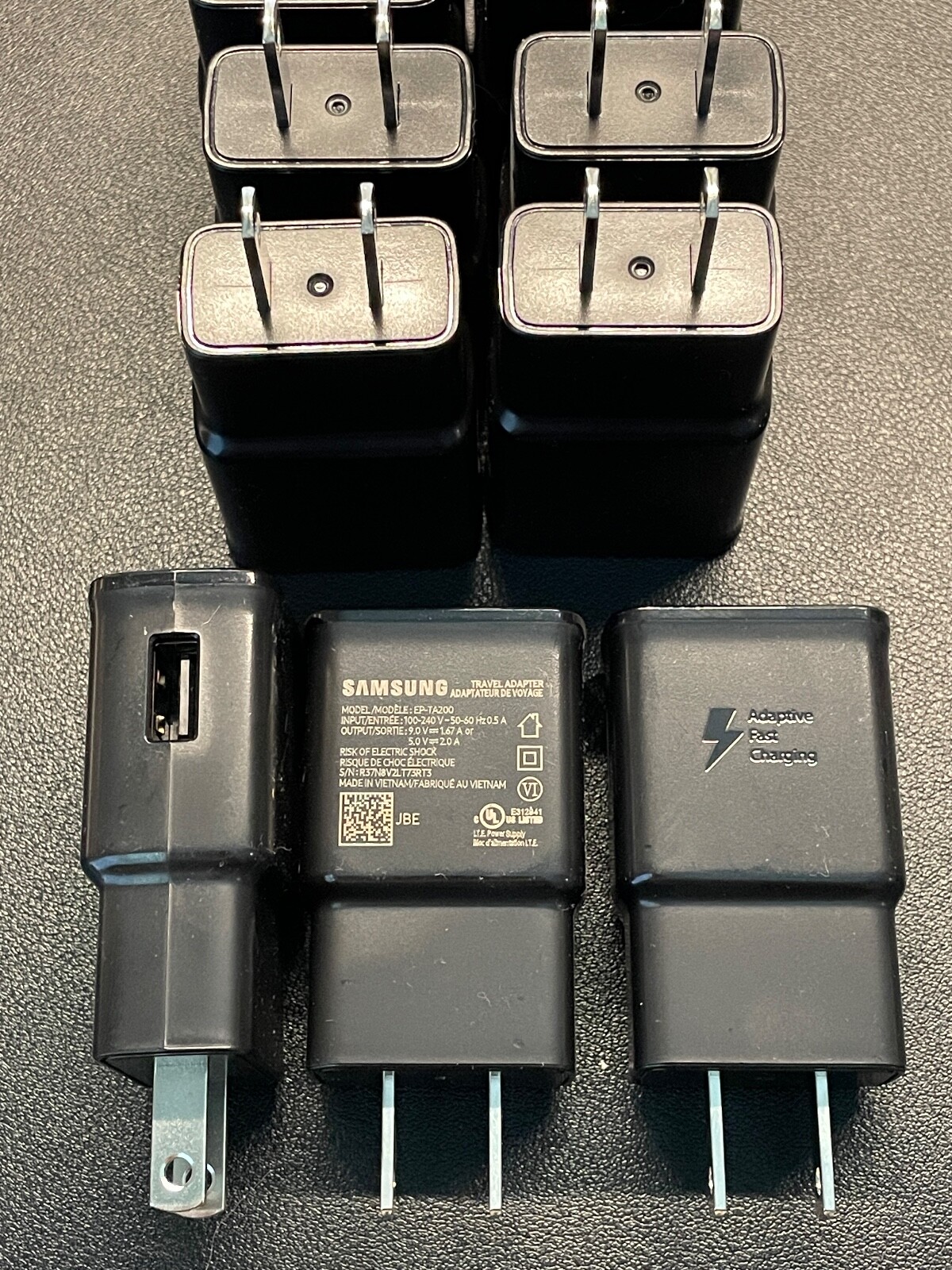 Samsung Adaptive Fast Charger - OEM Travel Adapter EP-TA200 - Black, 1 pc