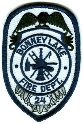 Bonney Lake Fire Department King County District 24 Patch Washington WA SKUB2