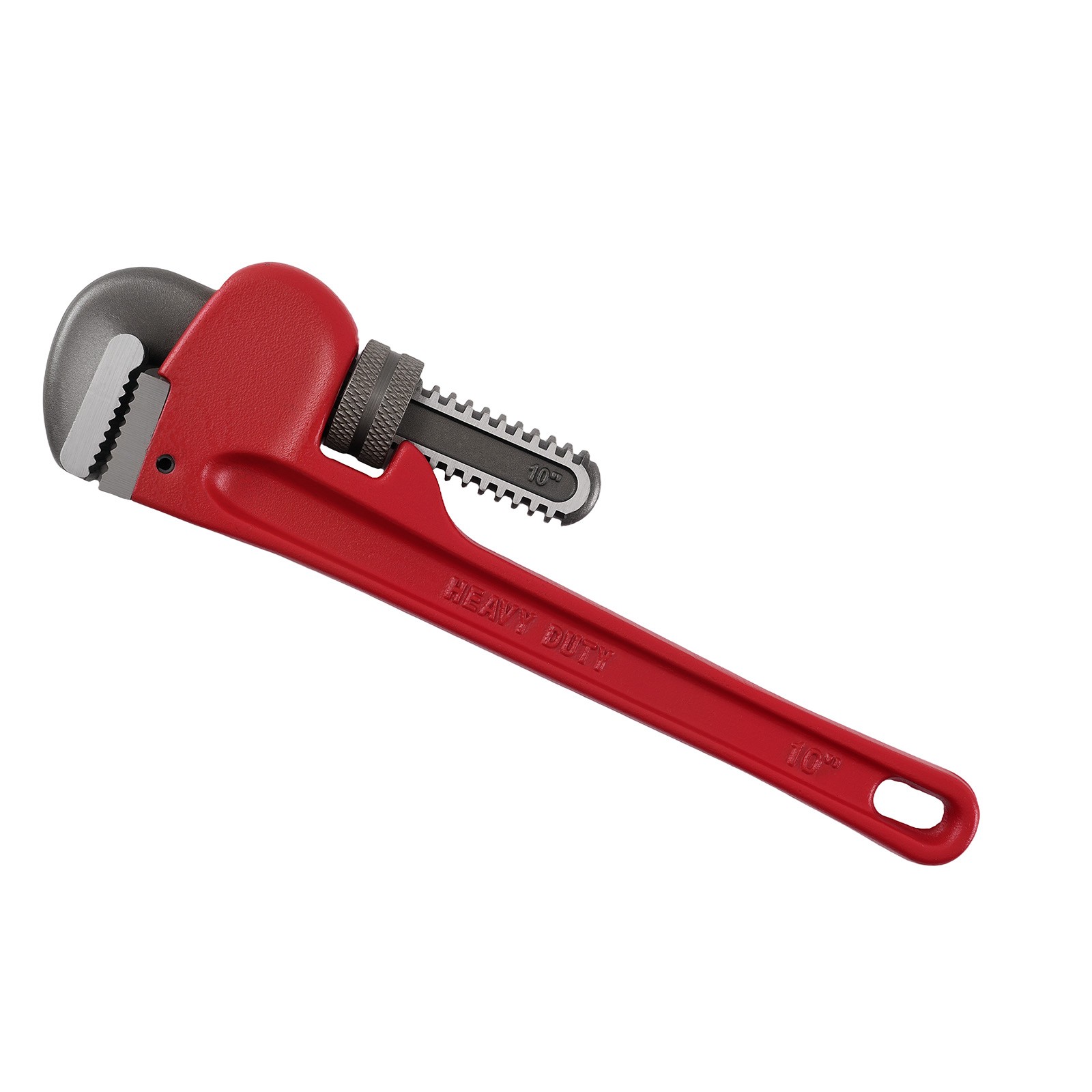 10 in CRV Steel Pipe Wrench Heavy Duty Adjustable Jaw 250mm Plumbing Wrench