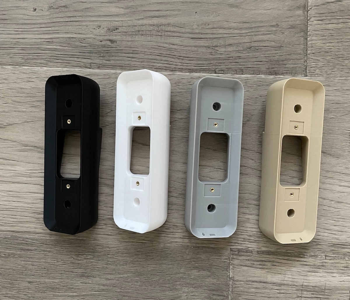 Ubiquiti G4 Doorbell Pro Corner Mounts for Dutch Lap Siding (0º to 45º)