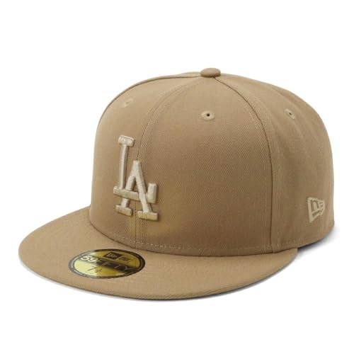 New Era MLB 59FIFTY Cap Tonal Color ONSPOTZ Exclusive LA Khaki 7 1/8 Scale