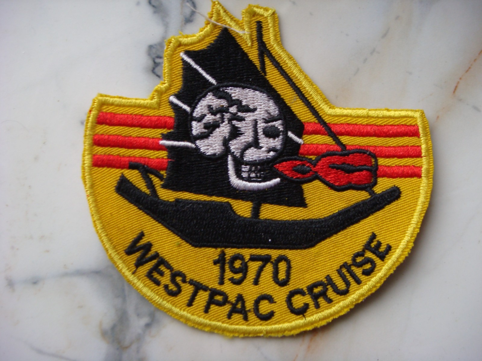 US NAVY WESTPAC CRUISE 1970, VIETNAM WAR PATCH