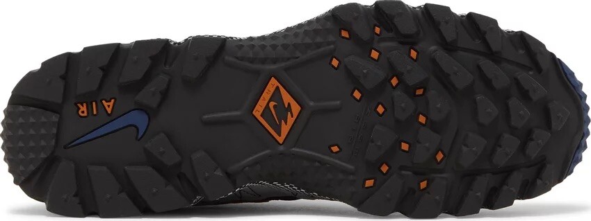 Nike Air Humara QS Midnight Navy Blue Black Grey Orange FJ7098-300 Men's 11