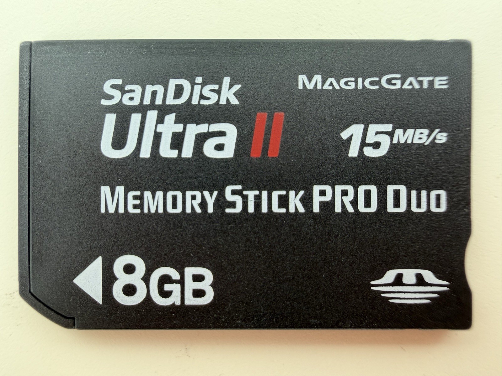 Sandisk Ultra II 8GB Memory Stick Pro Duo Magic Gate Memory card, 15MB/S