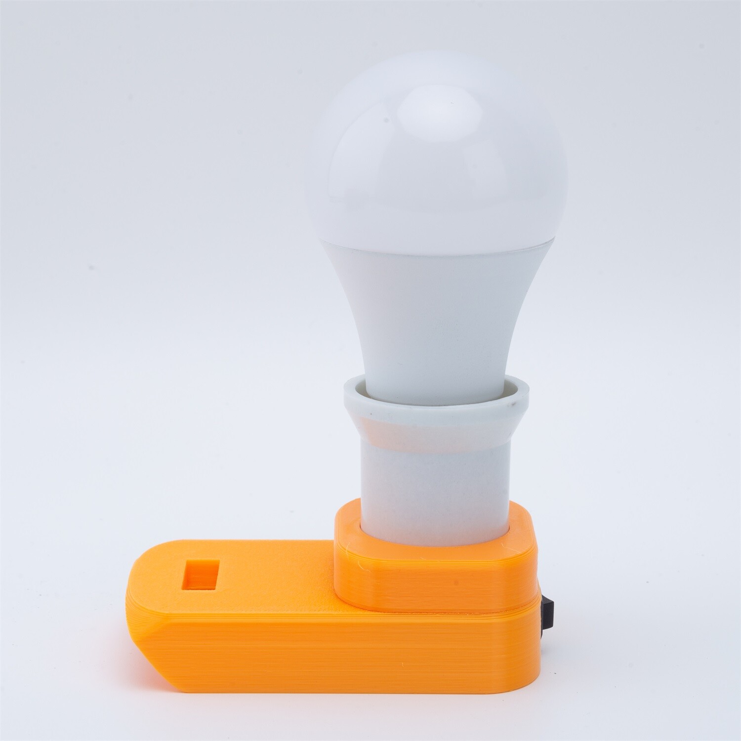 Portable E27 Bulb Lamp LED Work Light For Dewalt 20V MAX Series Lithium Battery