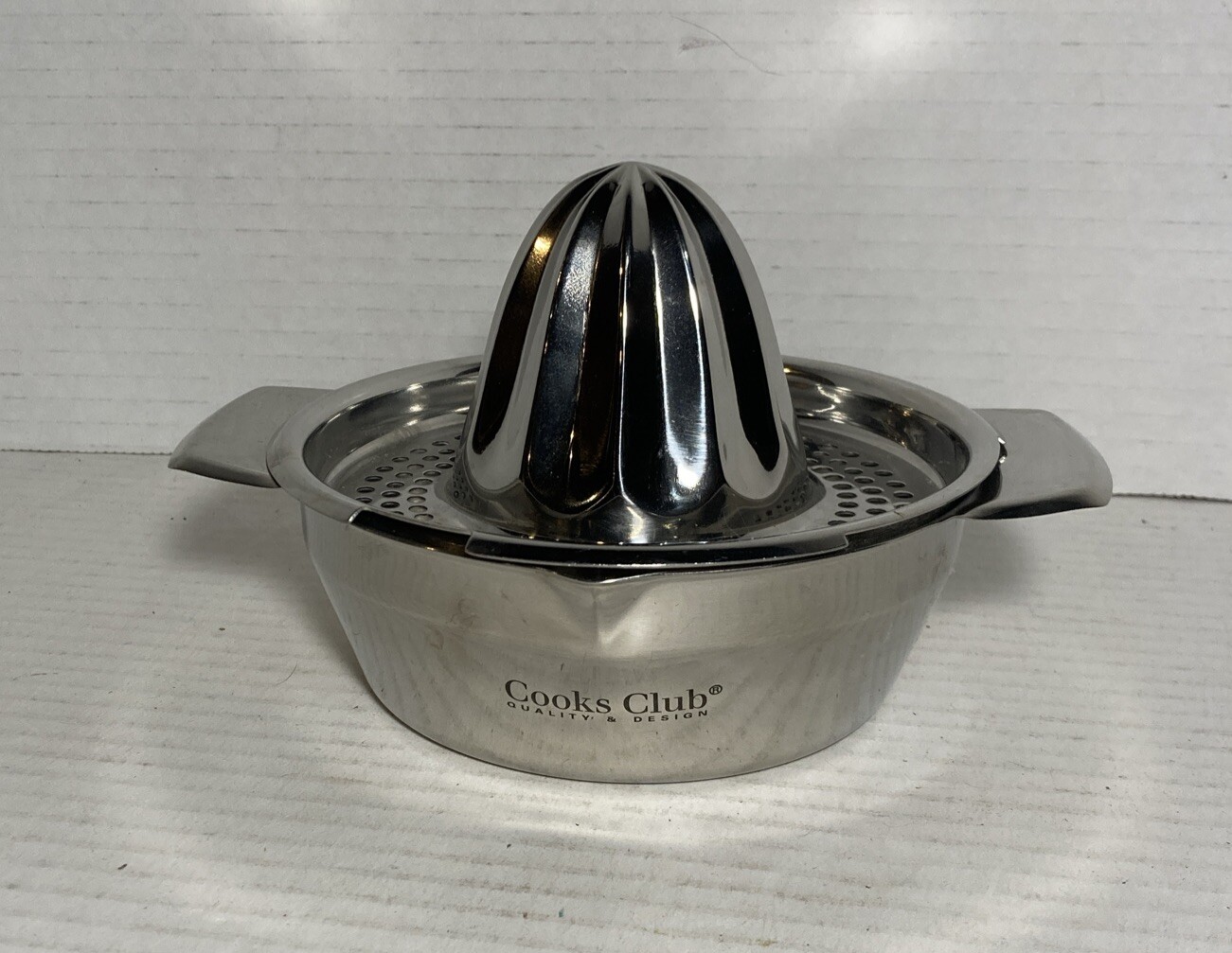 Cooks Club Stainless Steel Juicer And Under Bowl