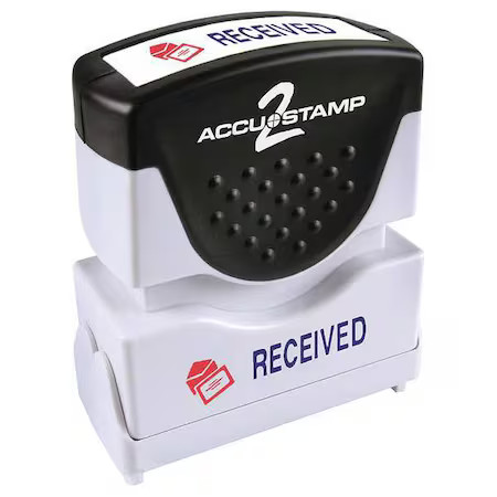 Cosco 038909 Accu-Stamp 2 Shutter Received 2 Color