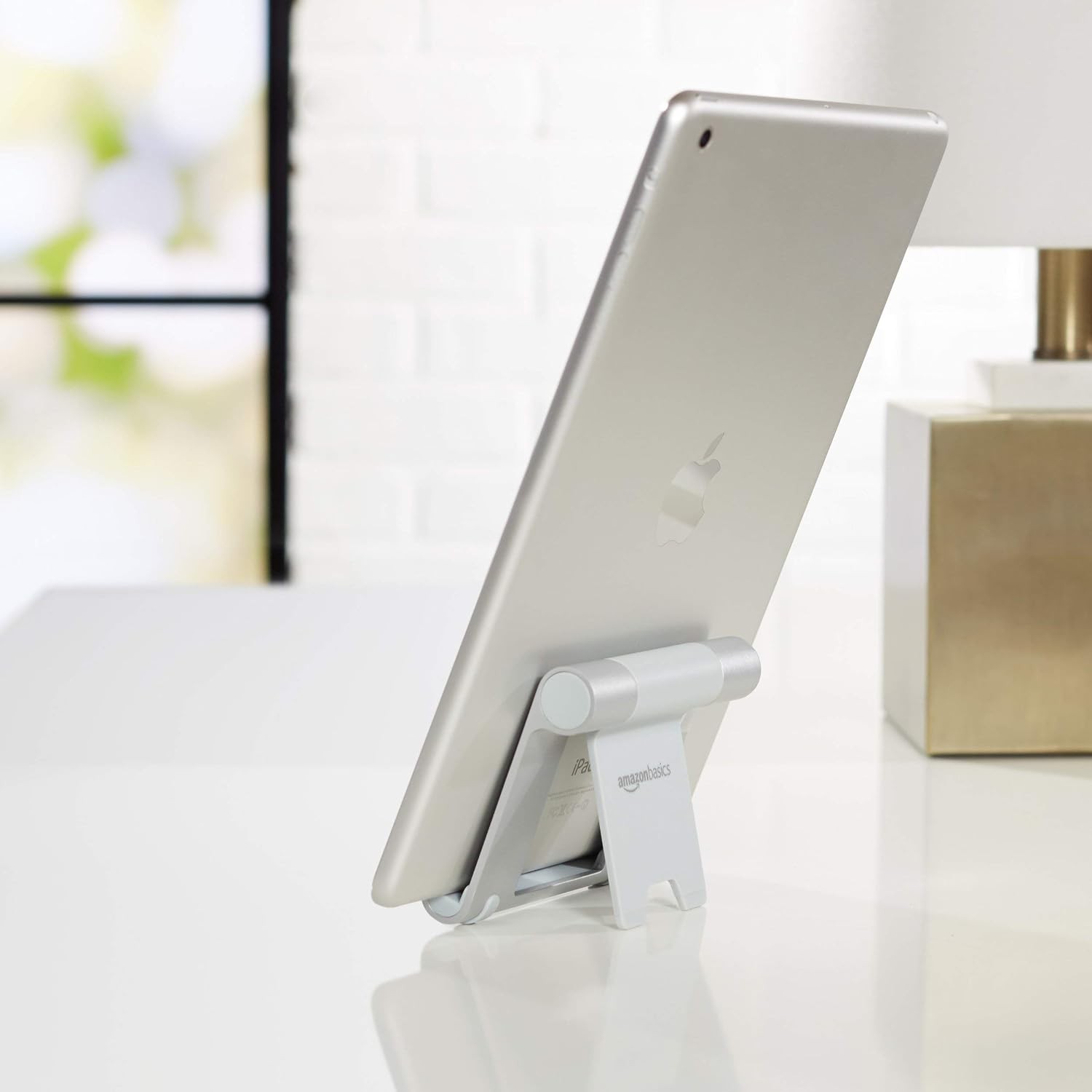 AmazonBasics L6LSH001-CS-R Multi-Angle Portable Stand for Tablets, E-readers