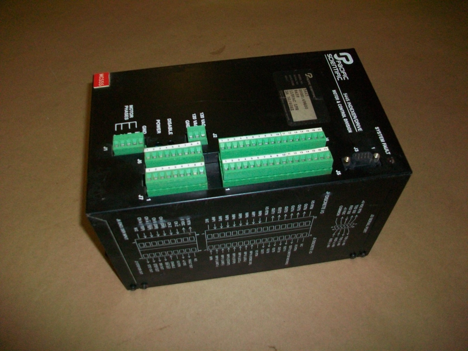 Pacific Scientific 5445 Microstep Indexer/Drive - USED