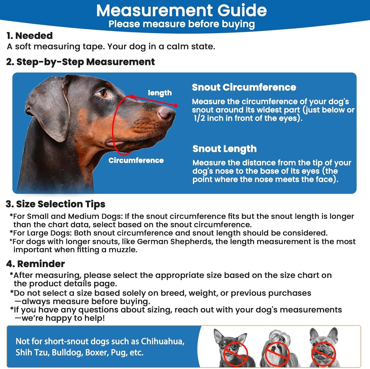 Soft Silicone Large Dog Muzzle - Comfortable Anti-Biting and Chewing Solution