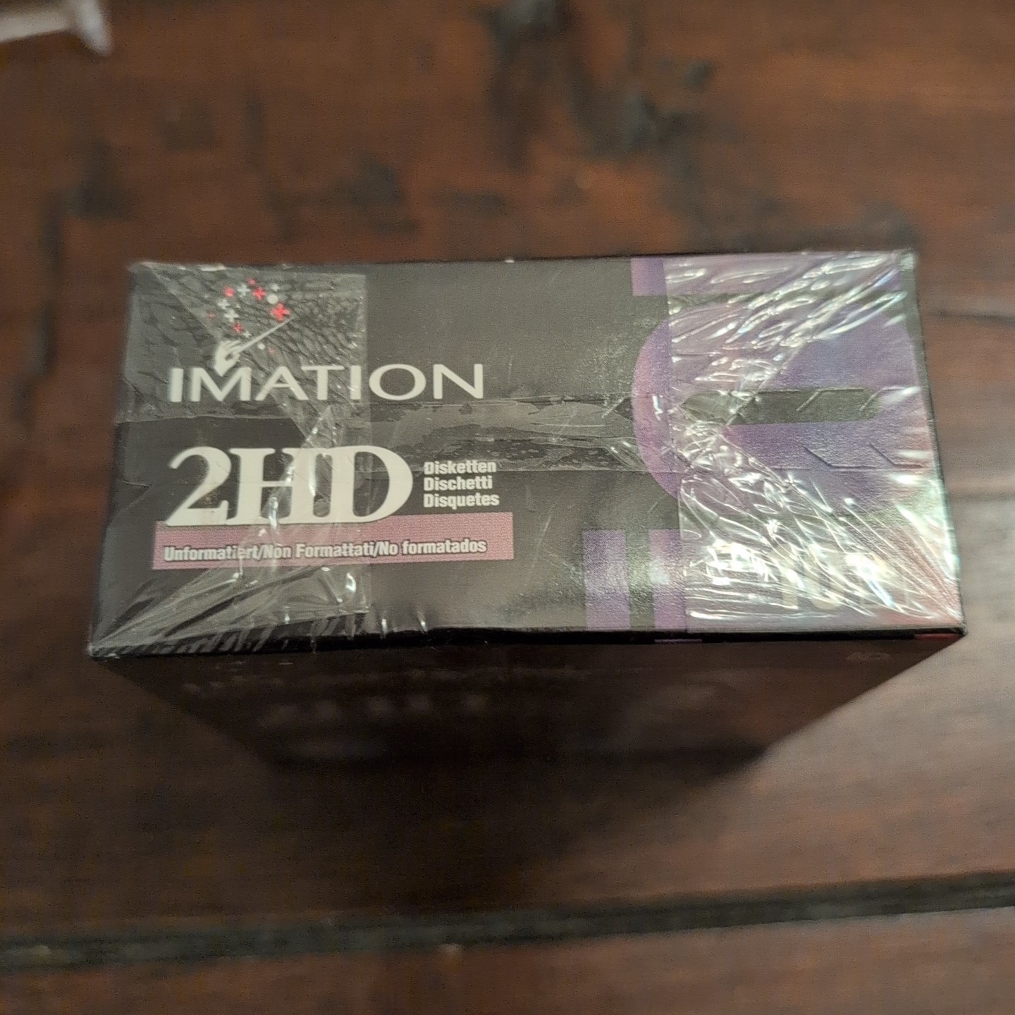 Imation 2HD 3.5" Diskettes 25 Pack IBM Formatted High Density Floppy Disks Open