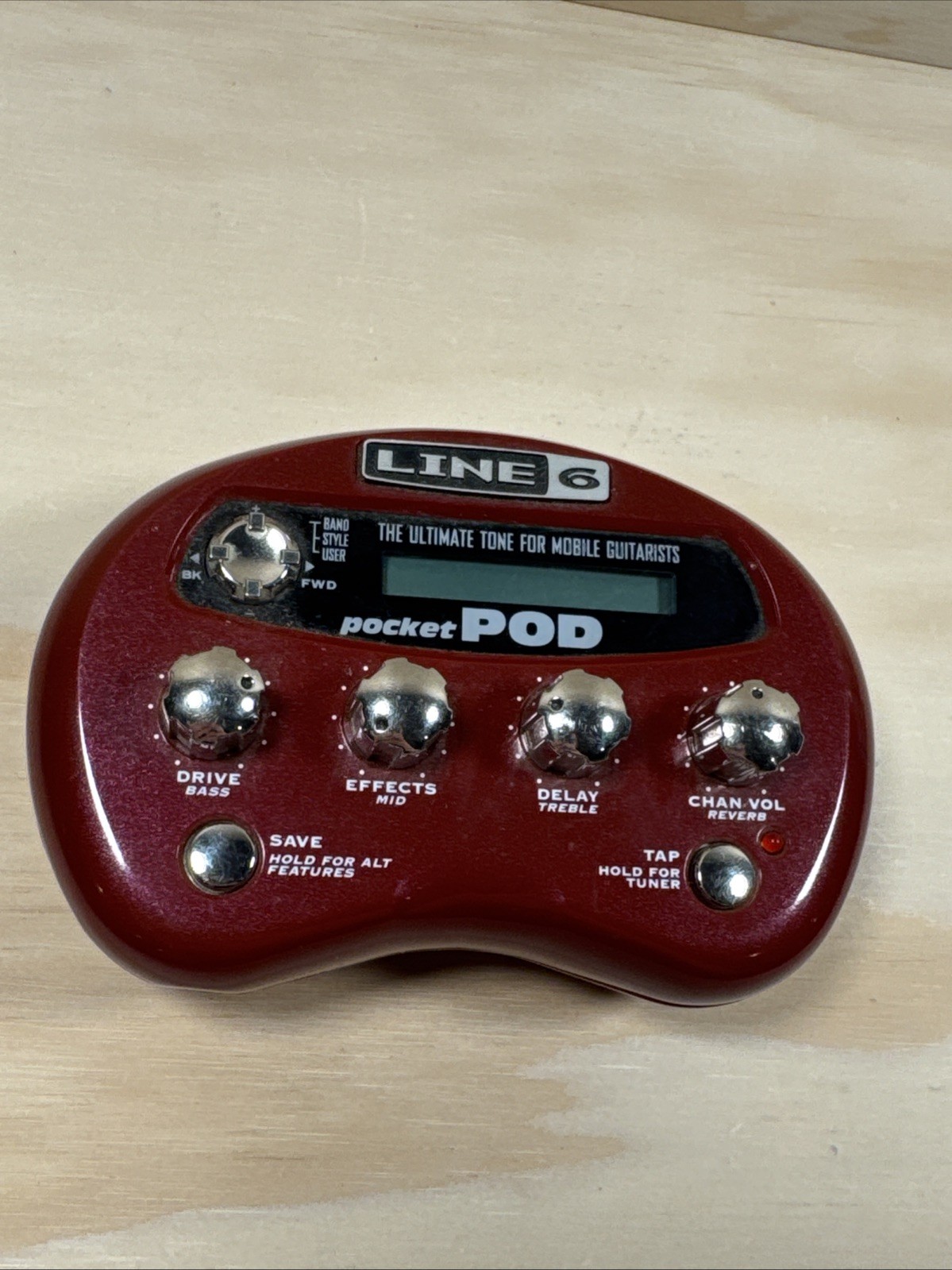 Line 6 Pocket Pod Mini Amp Modeler Multi Effects Processor - Tested Works