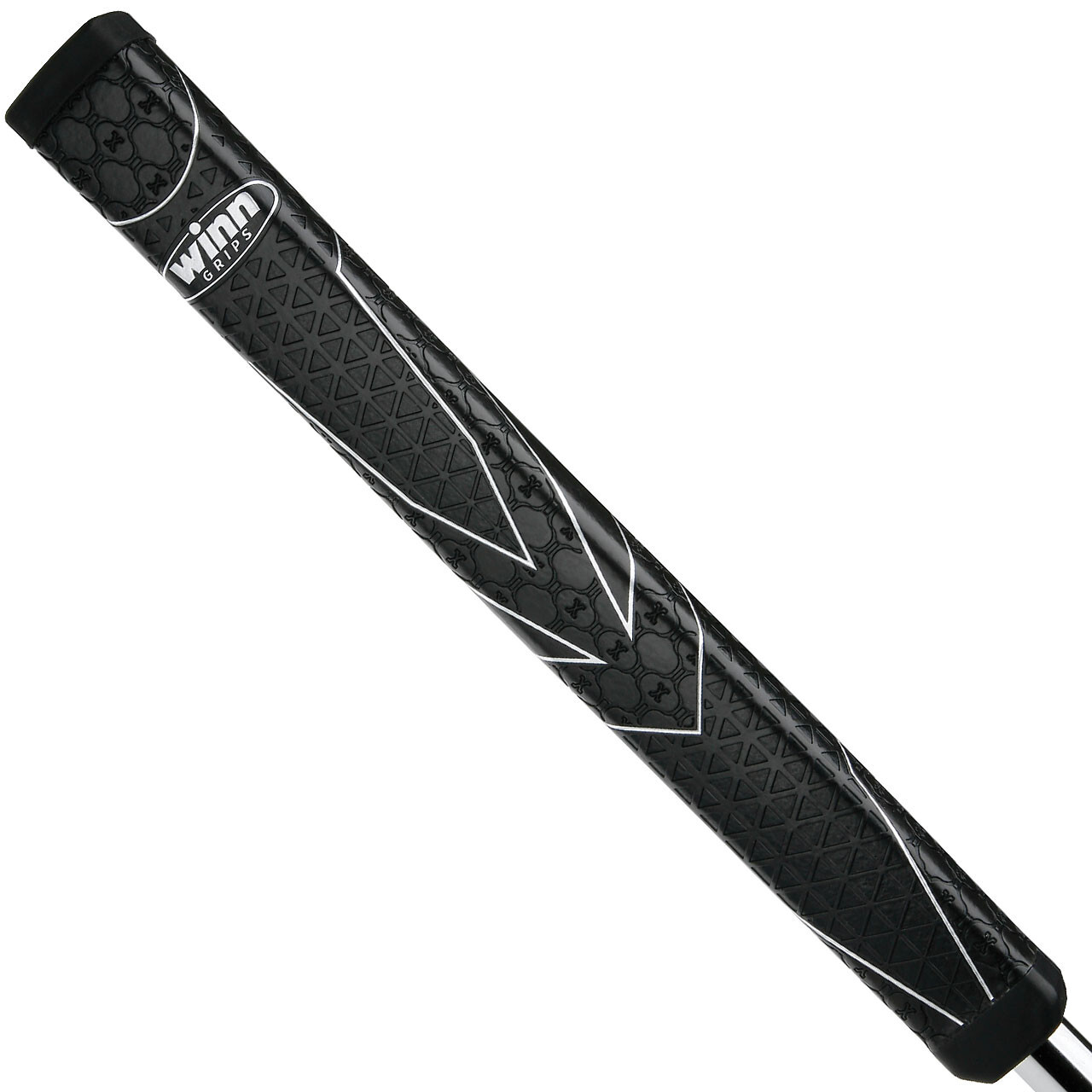 Winn Savior Pistol Lite Putter Golf Grips Midsize .59" Black/Gray Non-Taper New