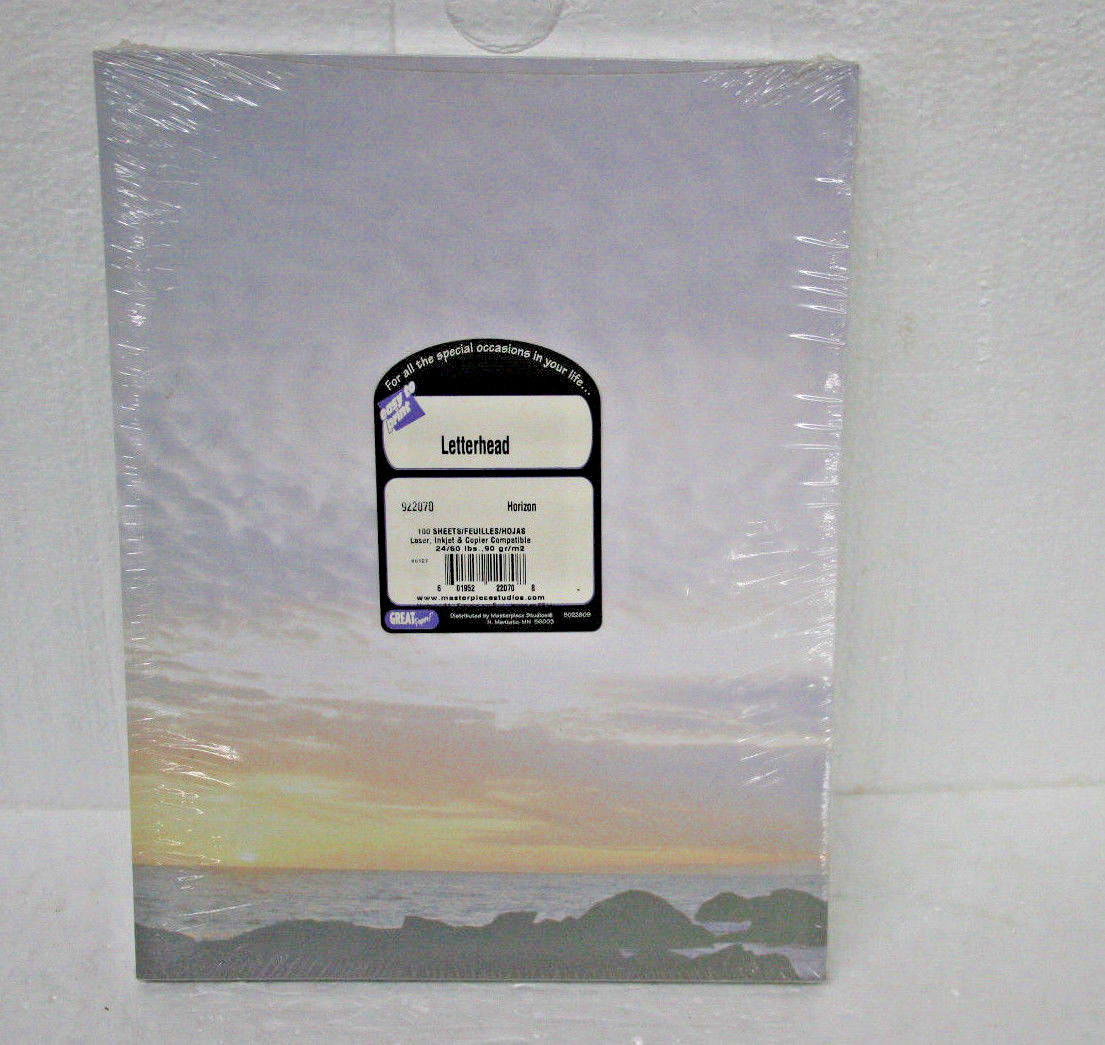Horizon All Occasion Stationery Letterhead 100 sheets 24/60lbs