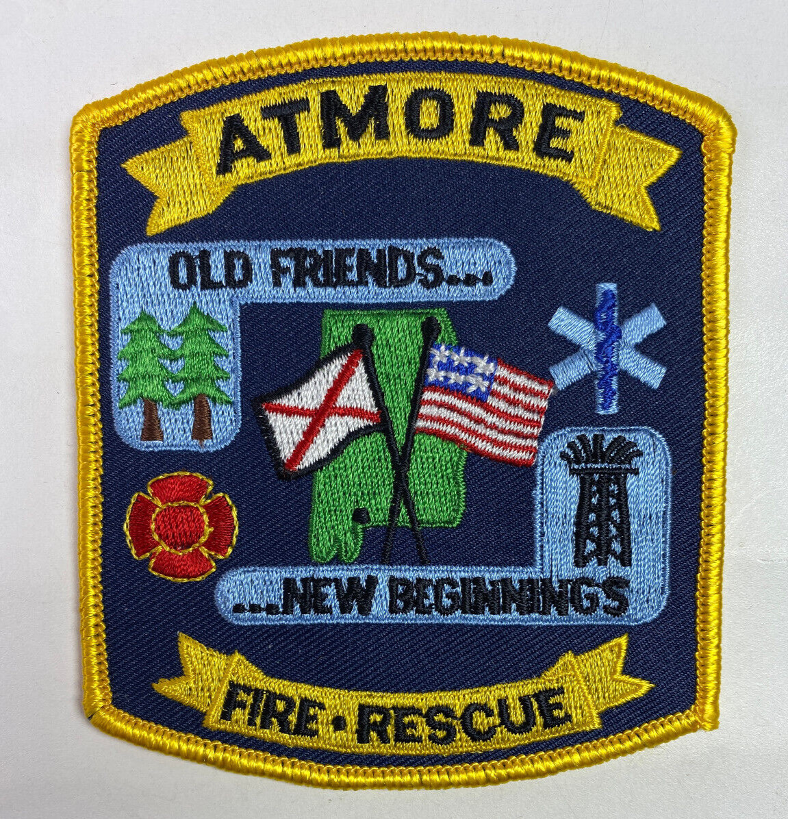 Atmore Fire Rescue Alabama AL Patch R1