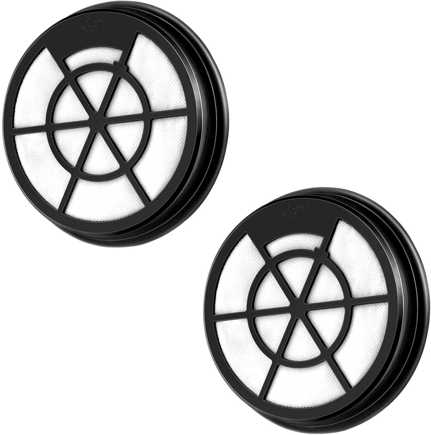2-Pack Vacuum Filter Compatible with Eureka WhirlWind Bagless Canister Vacuum Cl
